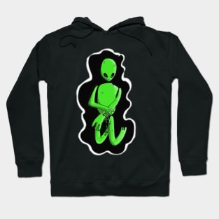 Sad Alien (version 2) Hoodie